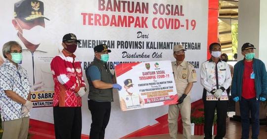 Bansos Kalteng Sudah Tersalurkan 60 Persen